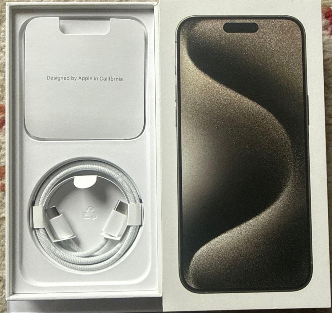 Apple iPhone 15Pro max 本体　難あり