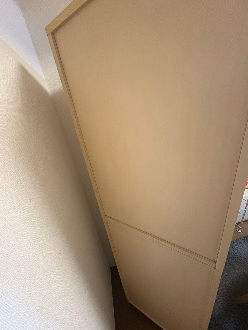 希少無印良品　廃盤　メープル材　食器棚　カップボード