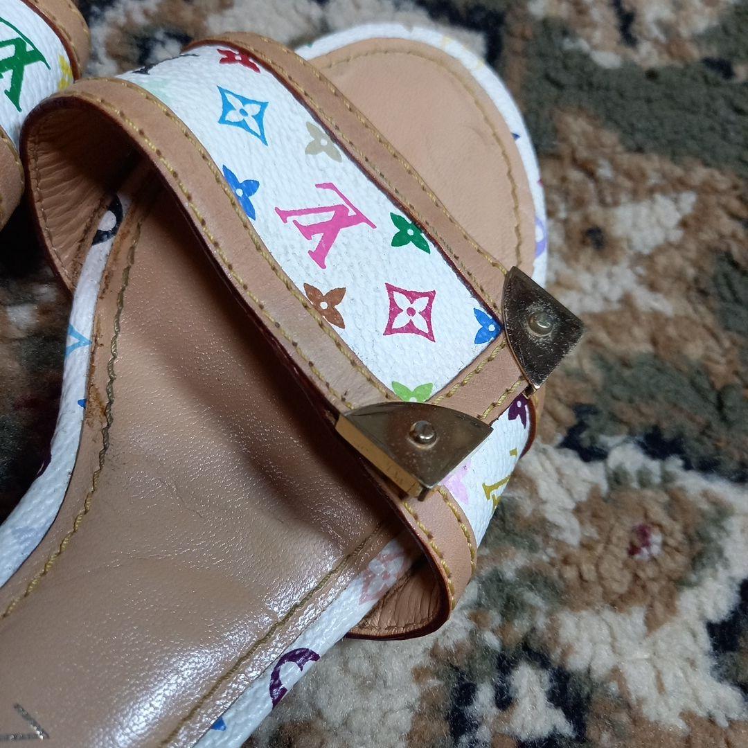Louis Vuitton マルチカラー　ミュール　サンダル