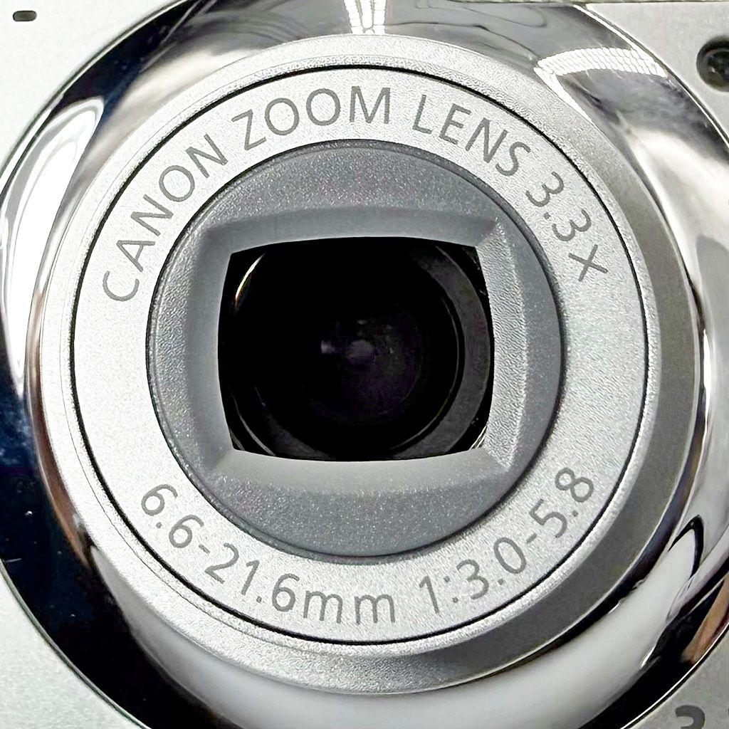 キヤノン PowerShot A480 シルバー コンデジ カメラ 中古