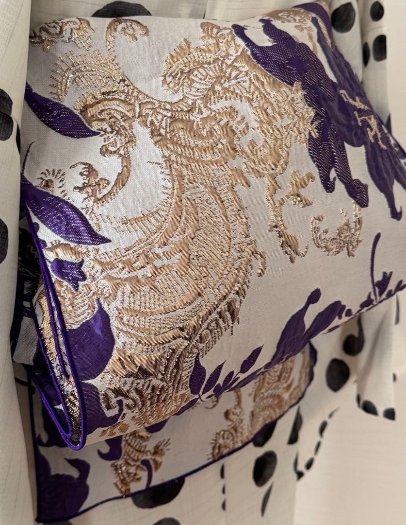 大人兵児帯【ブルースカイリリー】【リズヴァイオレット】のセット