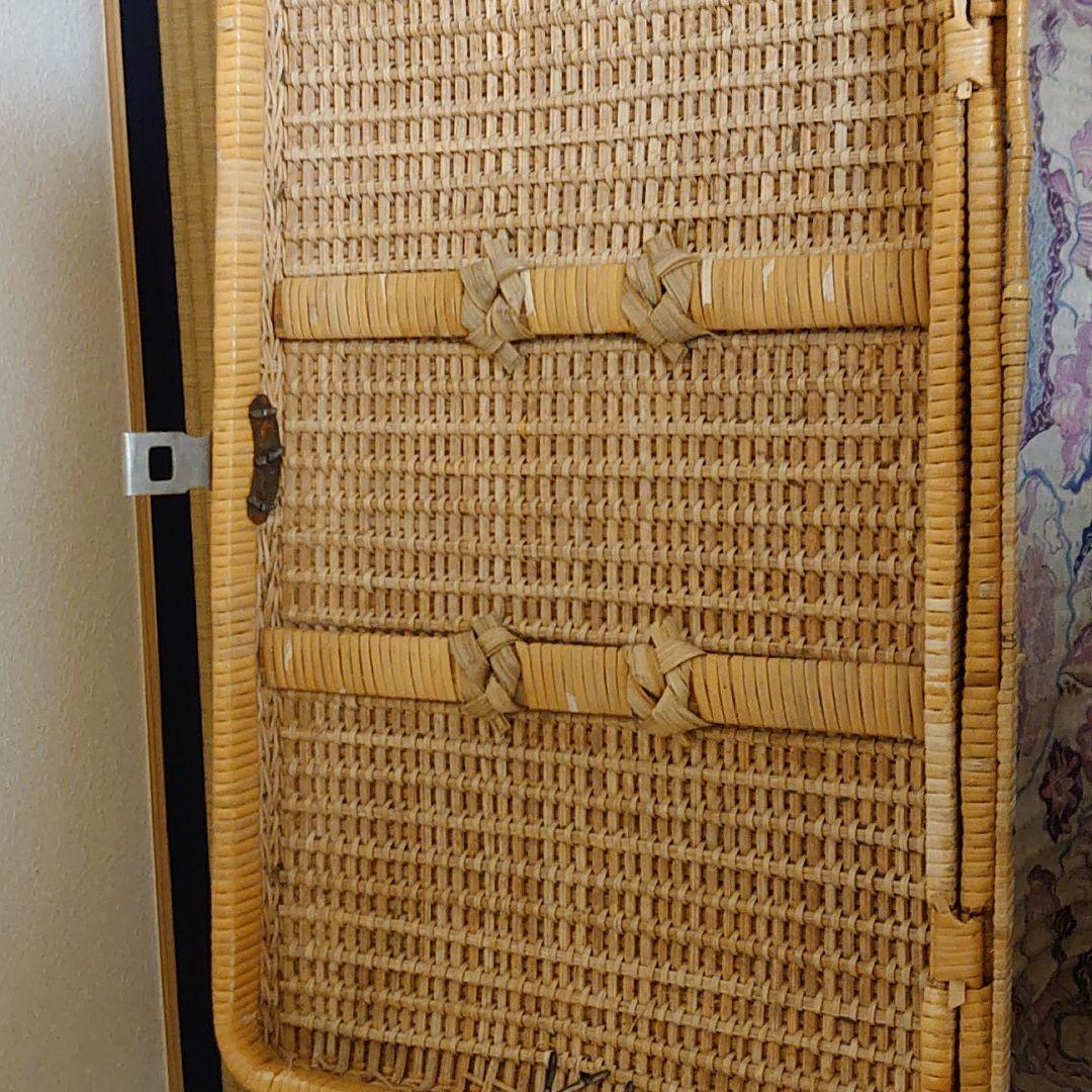 竹製バスケット(昭和初期)
