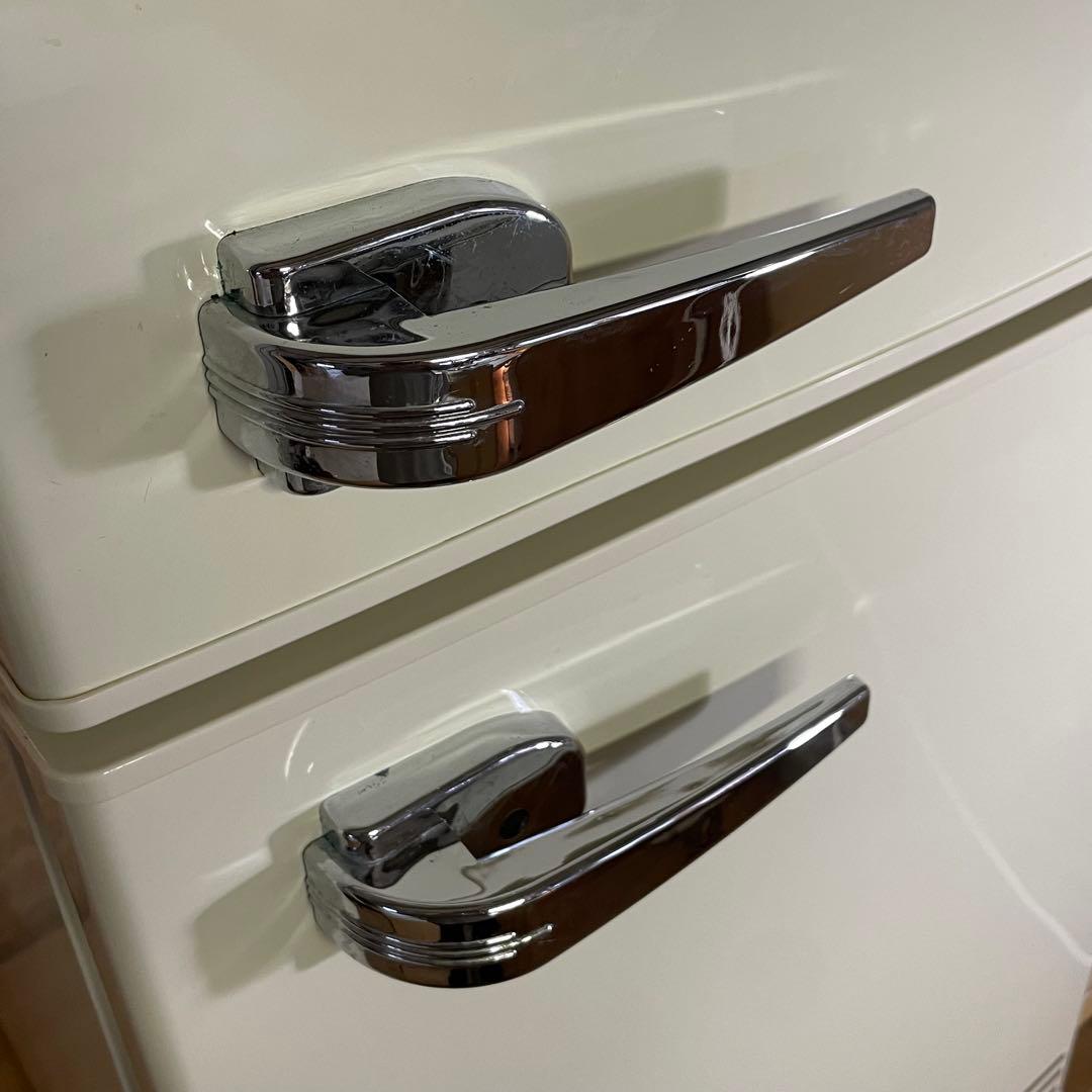 グランドライン 冷蔵庫 レトロ grand line アイボリー