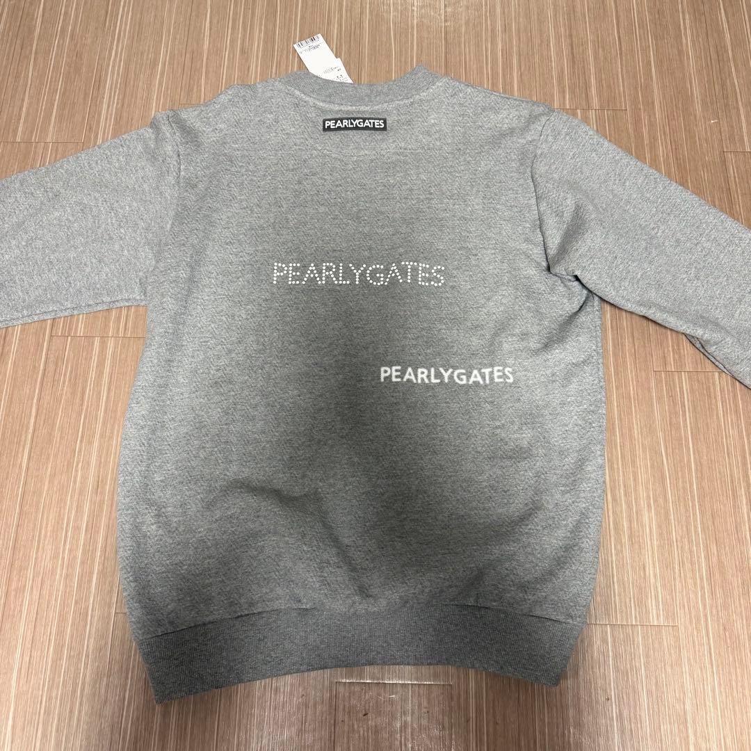 新品タグ付き　PEARLY GATES グレー セーター サイズLL