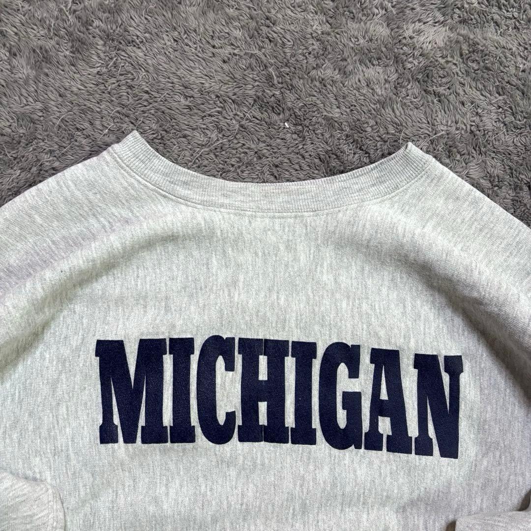 超美品【80s】チャンピオン リバースウィーブ トリコタグ 霜降り 大きいサイズ