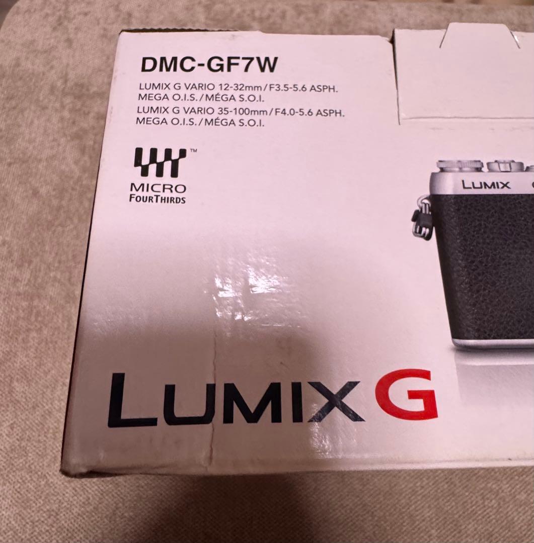パナソニック LUMIX G DMC-GF7W ダブルズームレンズ　ピンク