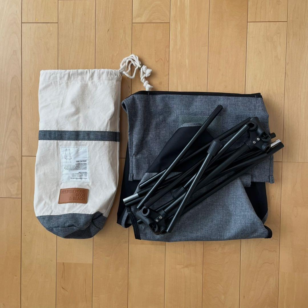 【美品】Helinox ヘリノックス チェアツーホーム