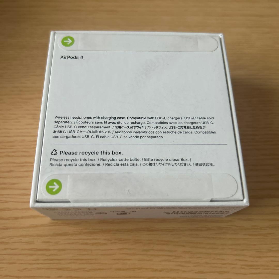 AirPods 4 本体 USB-C充電