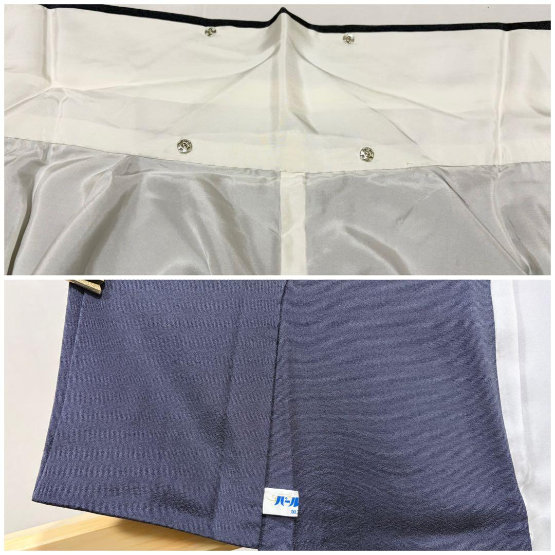 D ◆着物くつろぎ 桜の花模様 金彩 縮緬 正絹 袷 訪問着 着物 K34