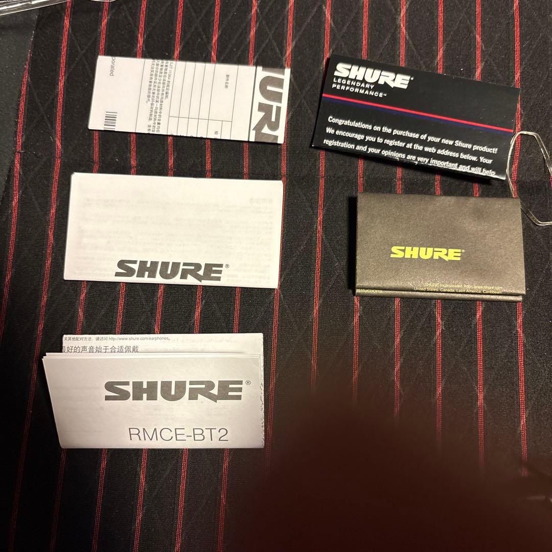 shure rmce-bt2 イヤホン　ケーブル