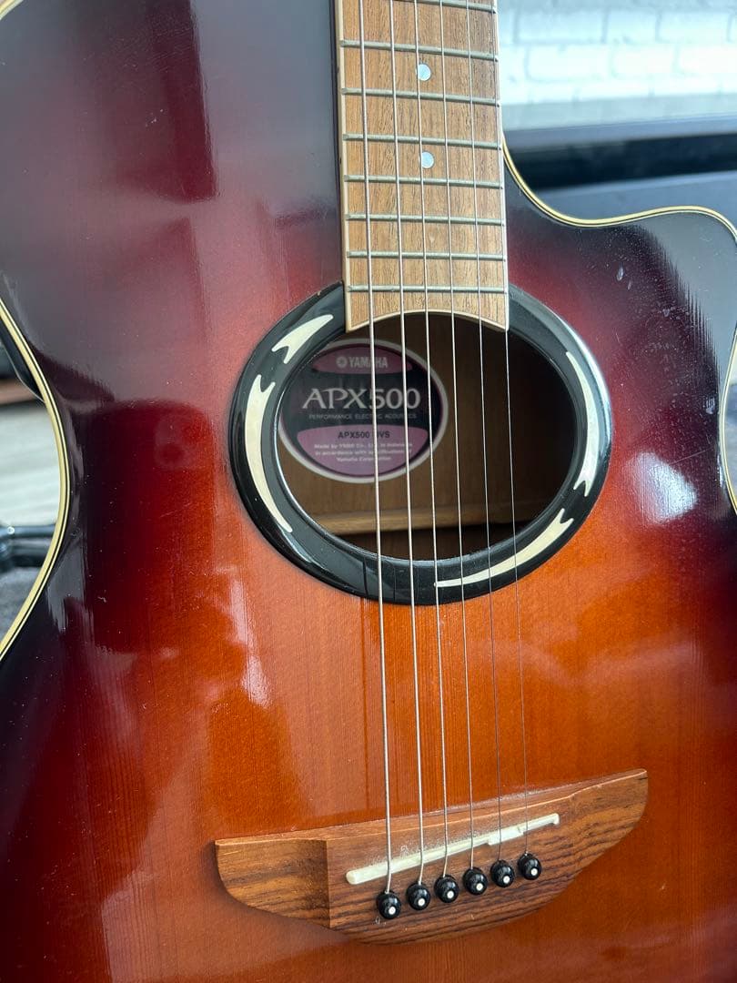 YAMAHA アコースティックギター APX500 ケース付き