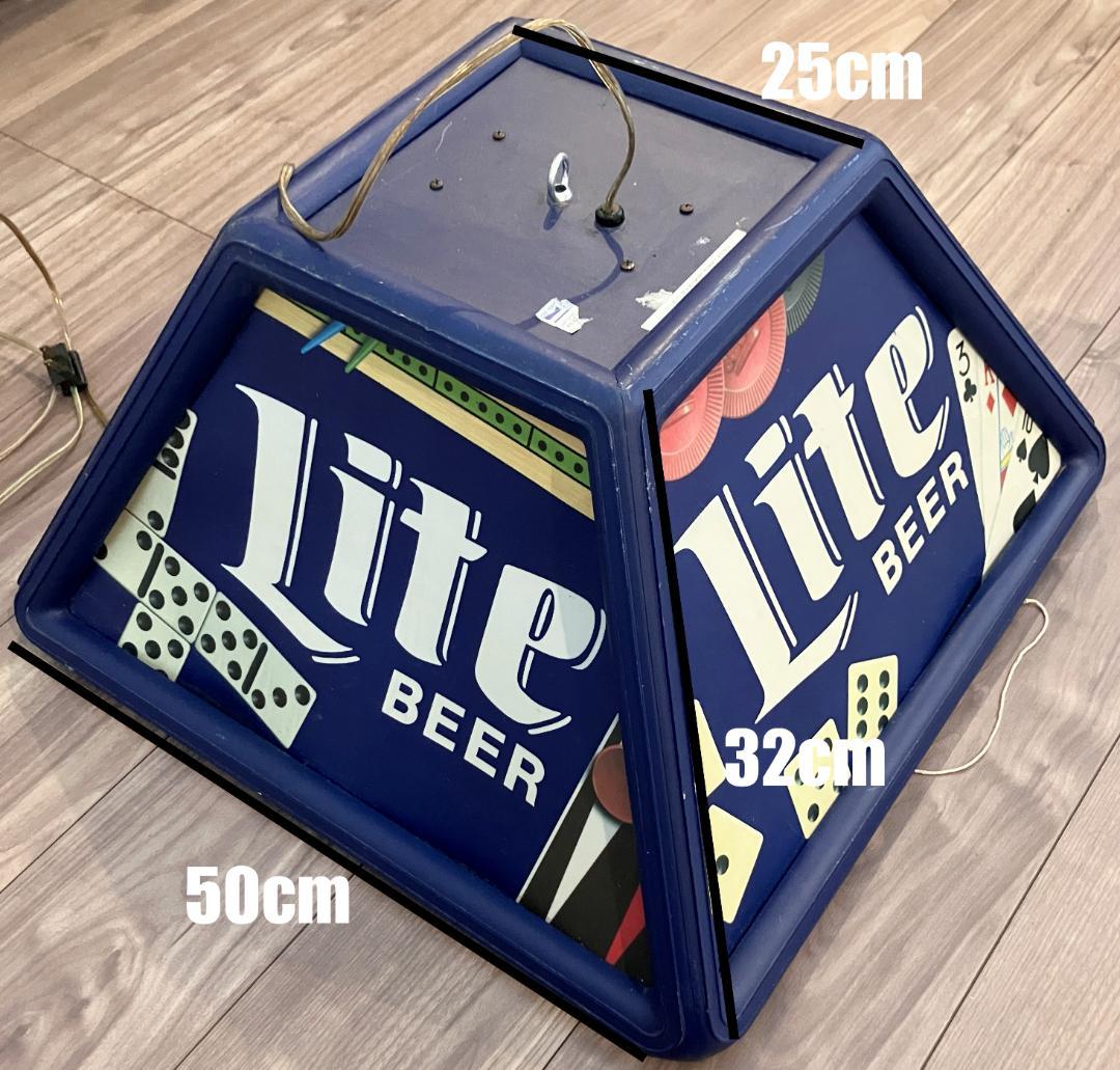 ★新品 激レア★ Miller Lite BEER ランプ プールバーライト