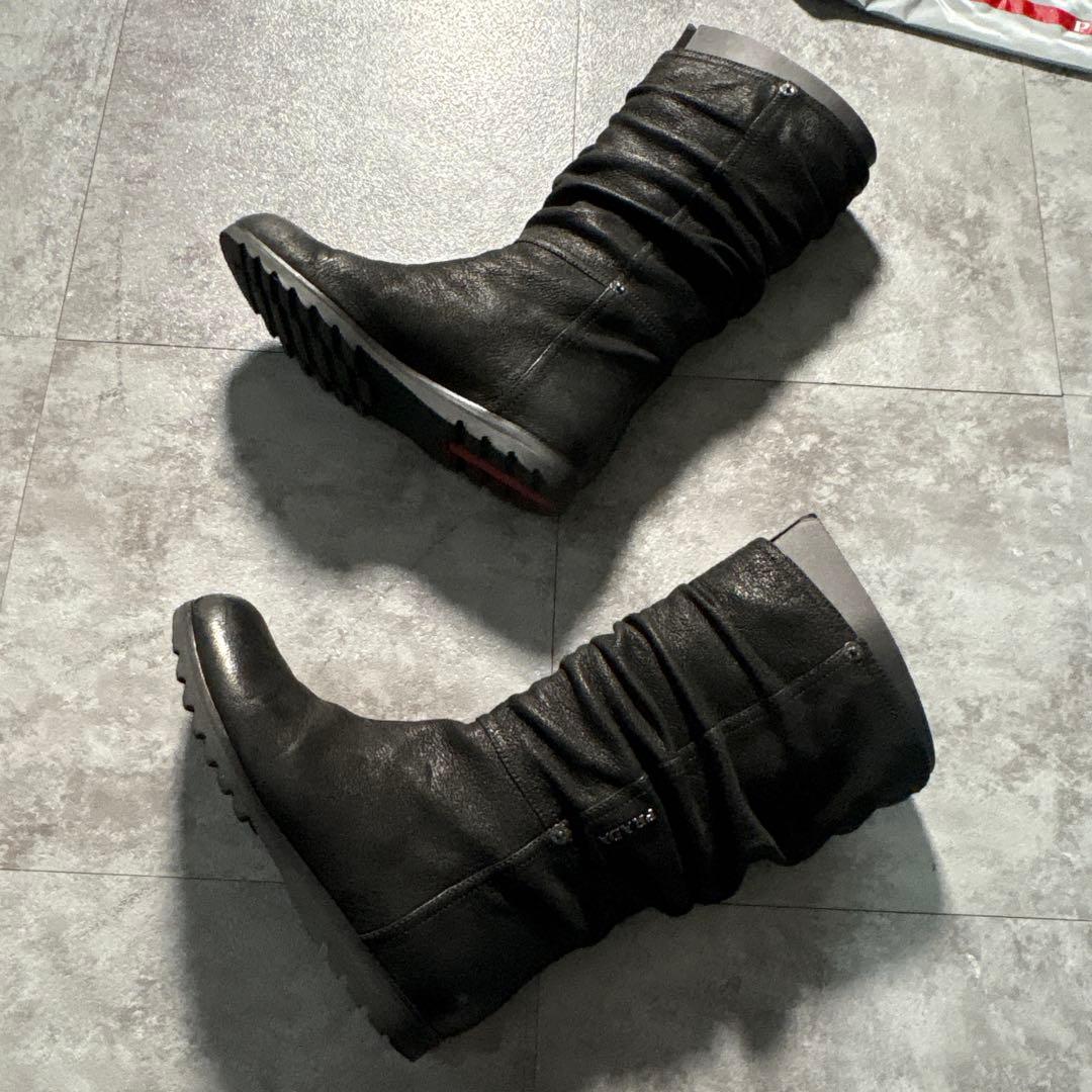 デッドストック　PRADA 2010s archive long boots