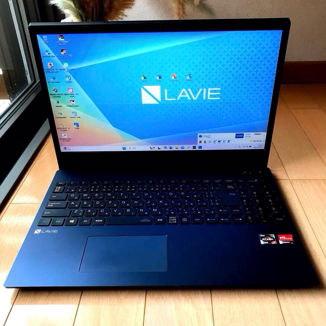 美品 LaVie N1585/AAL 【カスタム使用】NVMeSSD＋HDD