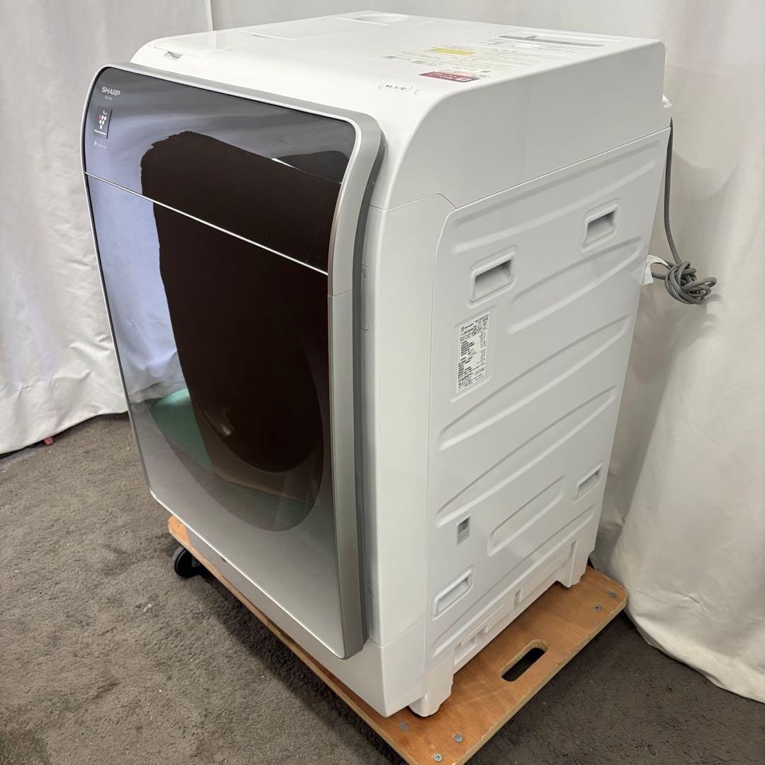 146⭕️ドラム式洗濯機　シャープ　乾燥　11キロ　右開き　設置無料　安い　23年