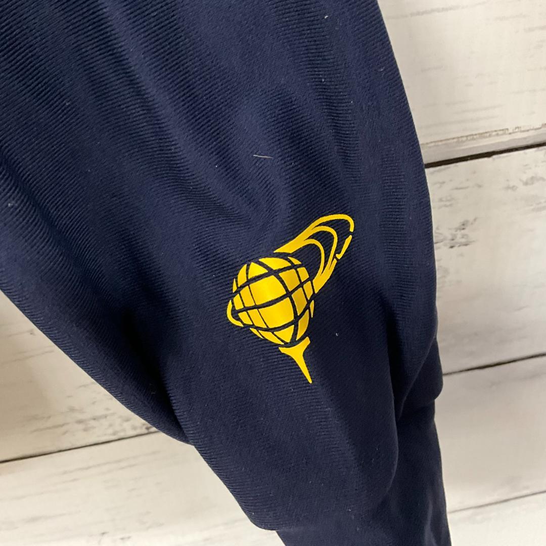 BEAMS GOLF ロゴ刺繍 中綿ブルゾン ネイビー XL