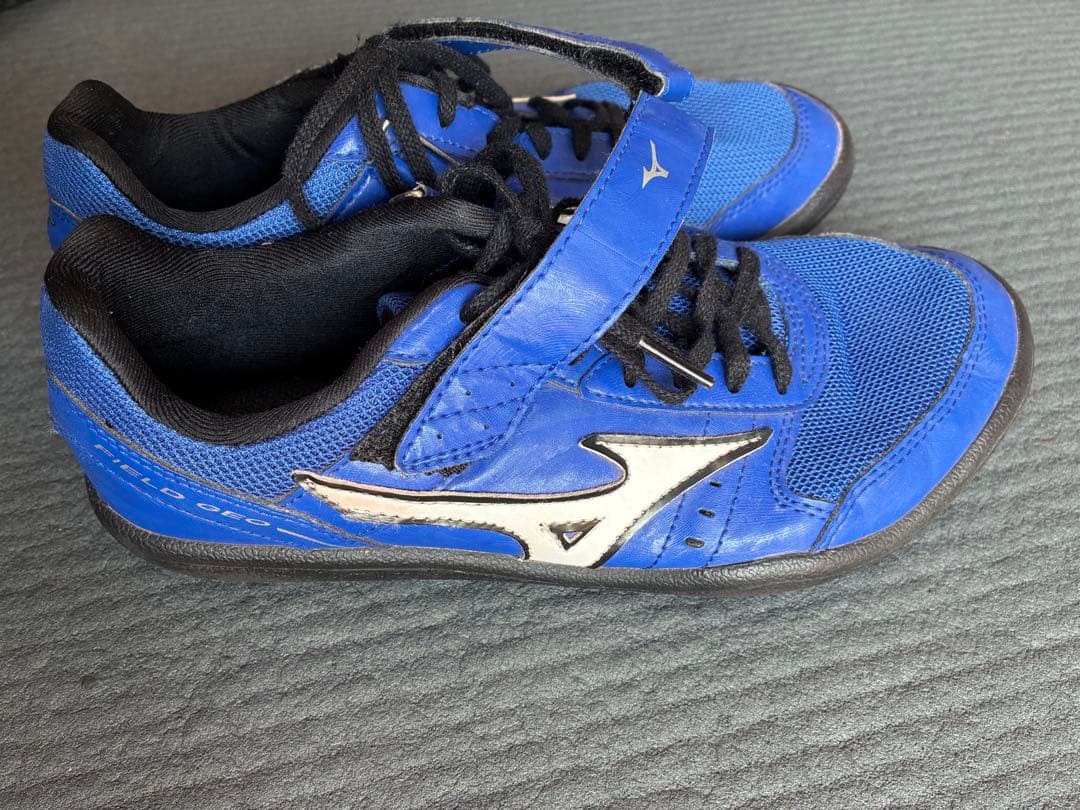 Mizuno スローイングシューズ 24.5センチ 青 フィールドジオTH