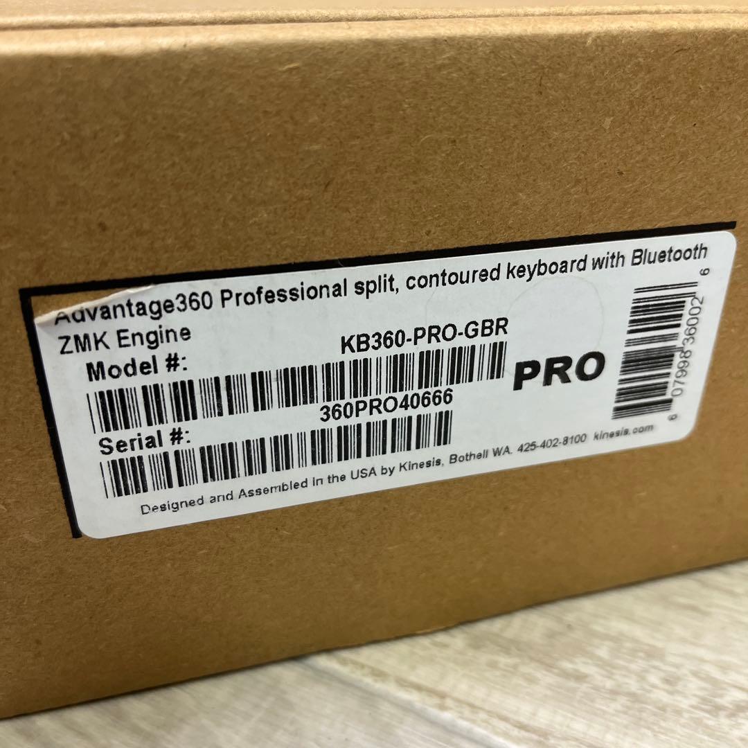 P*］様 動作◎　Kinesis Advantage360 Pro【2fd1e9