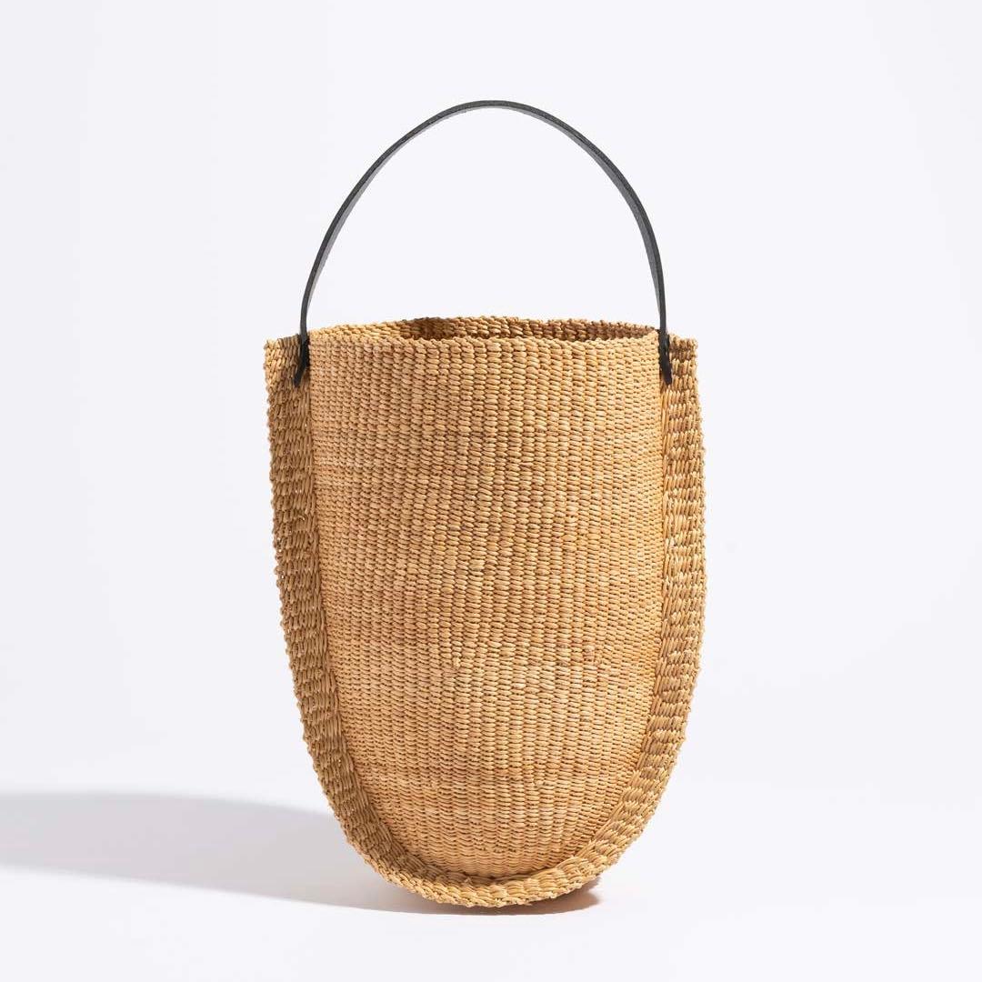 美品 INES BRESSAND RIBBON TAIL バッグ かご バッグ