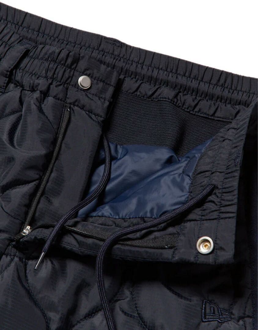 NEW ERA ニューエラゴルフ インサレーテッドキルティングパンツ ネイビーL