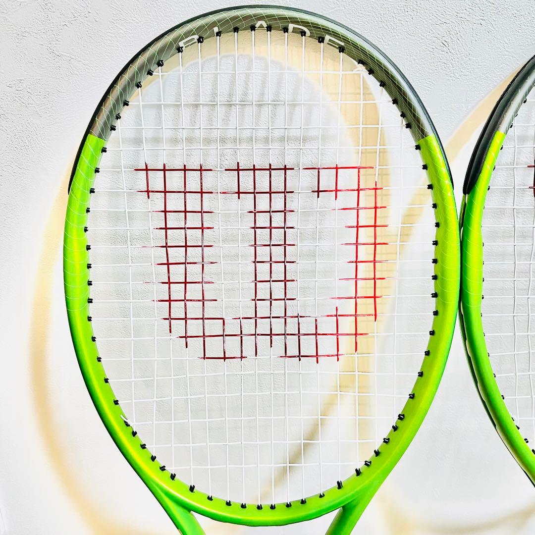 【未使用級】Wilson BLADE FEEL 103 テニスラケット2本セット