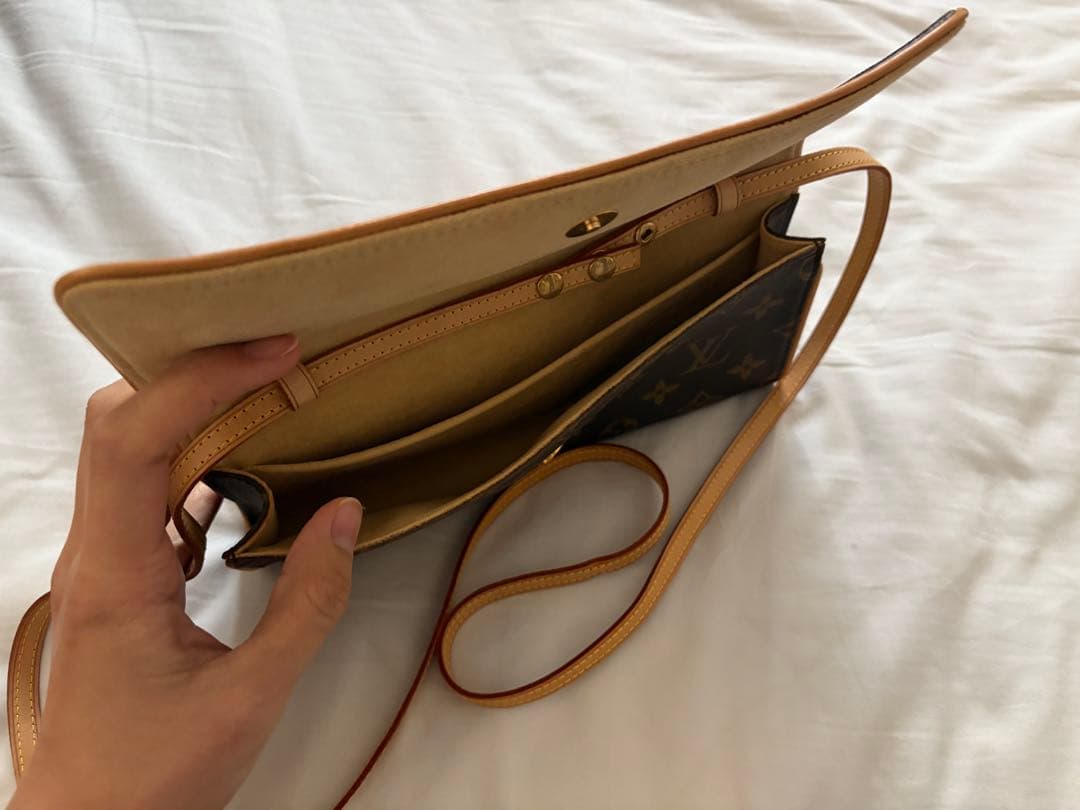 ルイヴィトン モノグラム ポシェット・ツインGM ショルダーバッグ