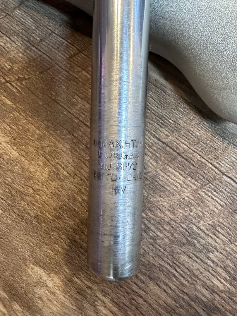 NJS 日東 シートポスト 27.2mm w30 FIVEGOLD 7 サドル付