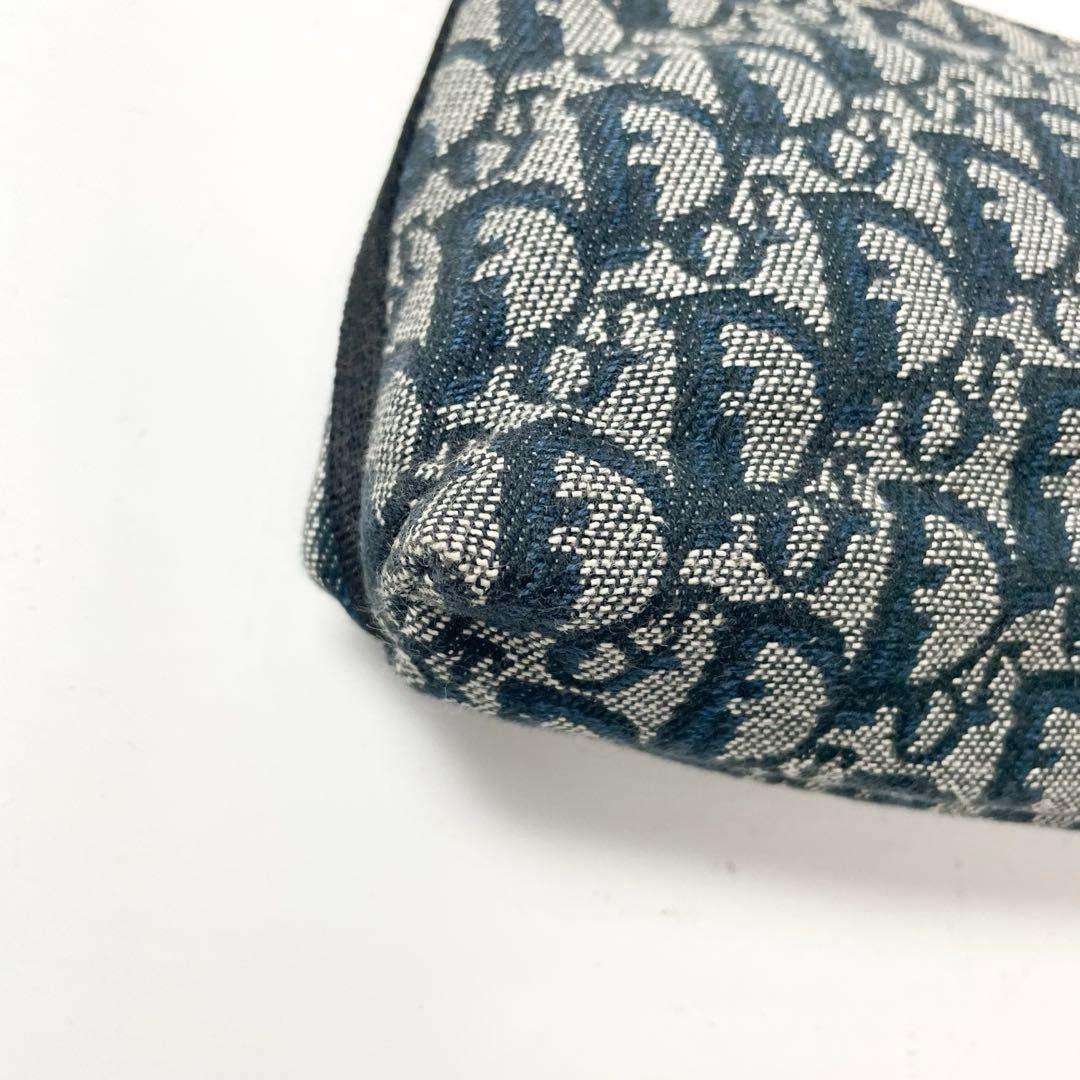 Dior トロッター　キャンバス　ワンショルダーバッグ　ネイビー