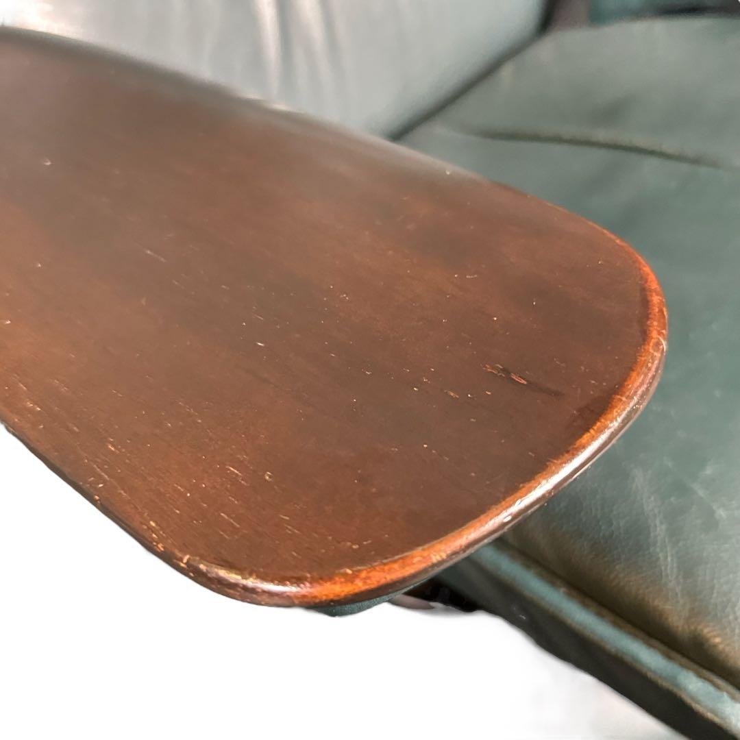 もなみり　本体のみ　HR732 カリモク 本革 リクライニング回転チェア