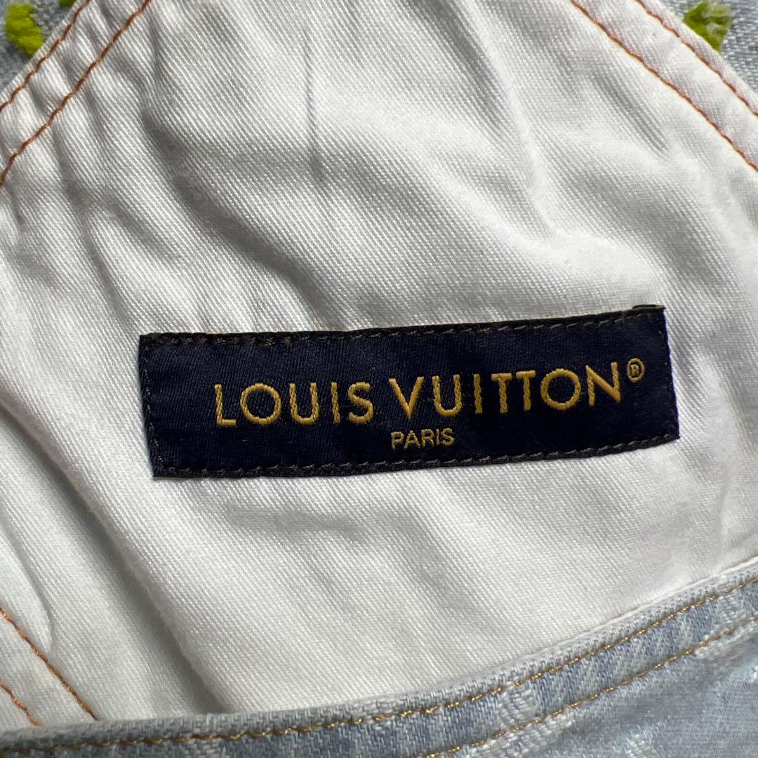 LOUIS VUITTON モノグラム　デニムオーバーオール　タイラー