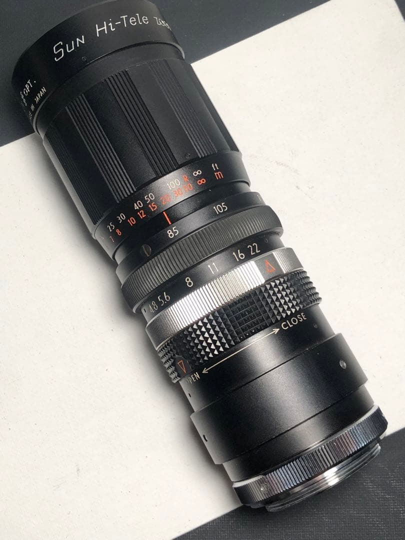 sun 85-210mm f4.8 m42マウント