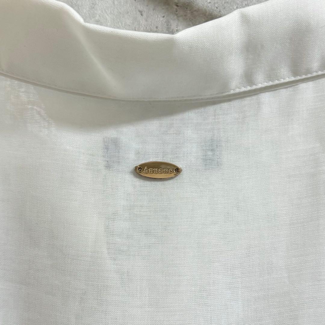 25ss anuans アニュアンス　ミニマルシアーオーバーシャツ