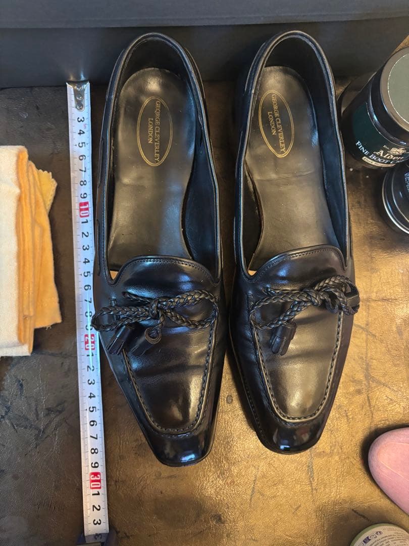 e Cleverley ジョージクレバリー　タッセルローファー