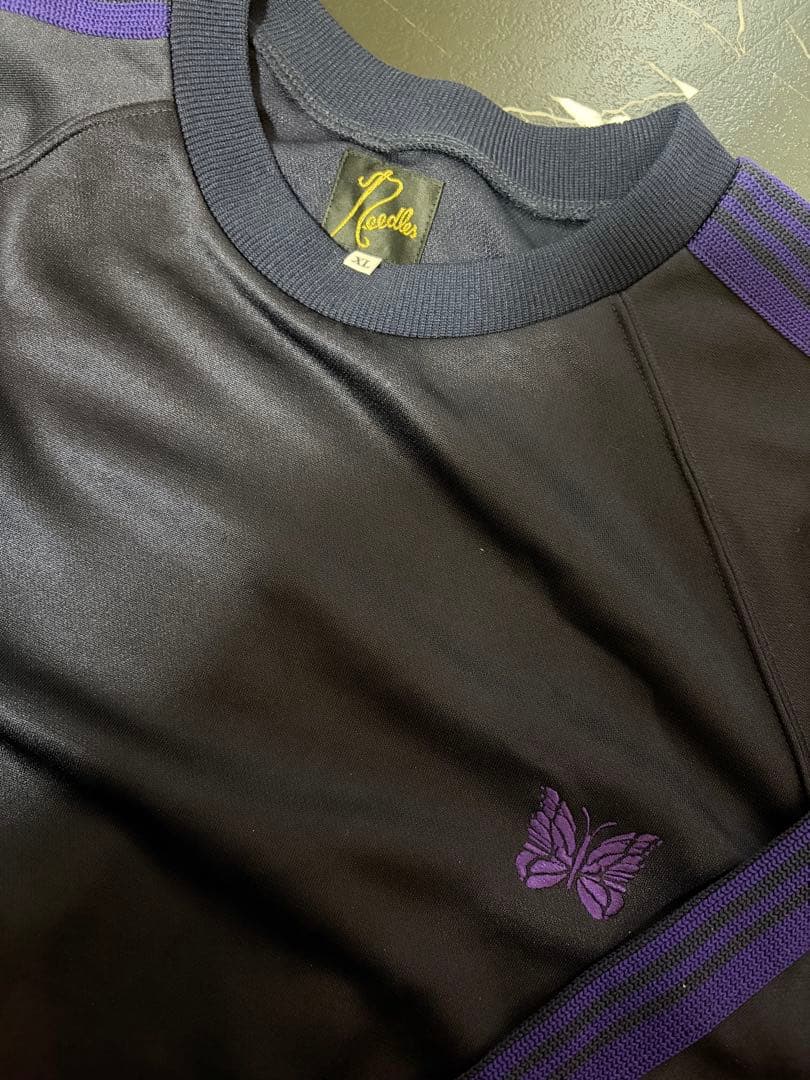 【Needles/ニードルズ】別注 Track Crew Neck スウェット