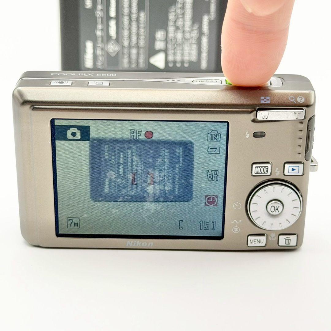 【動作OK】Nikon COOLPIX S500 付属品あり　2615-14-8