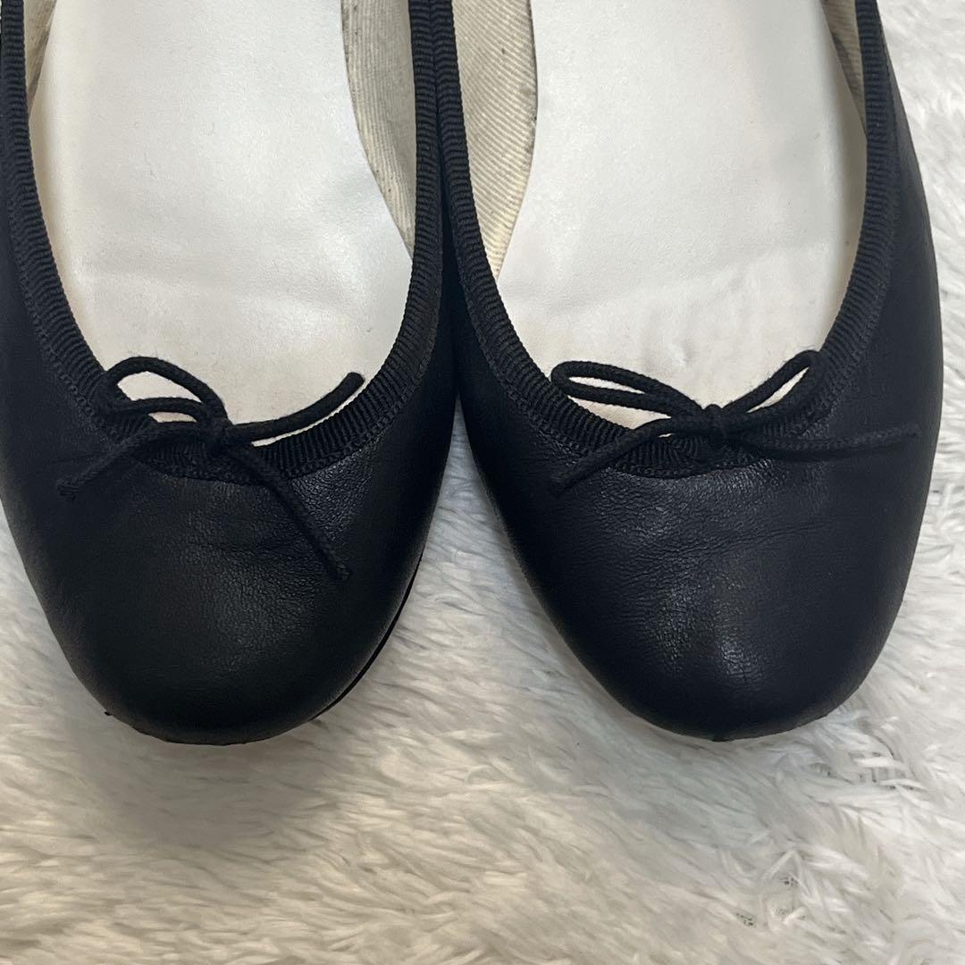 レア✨レペット Repetto サンドリオン バレエシューズ　ブラック レザー