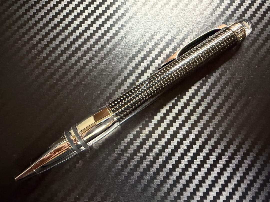 未使用に近い モンブラン スターウォーカー カーボン ボールペン