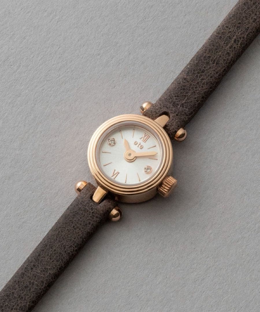 ete ダイヤモンド サークルフェイス ウォッチ