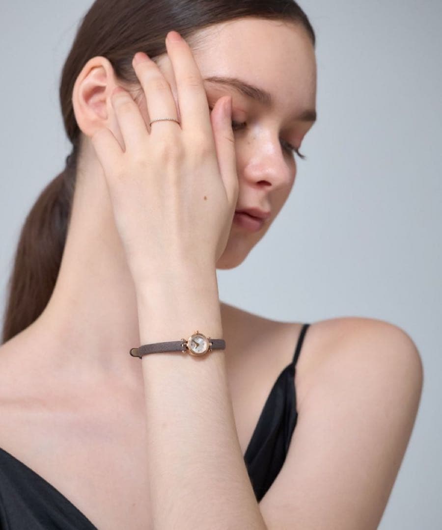 ete ダイヤモンド サークルフェイス ウォッチ