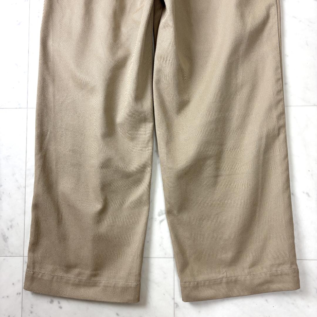 美品✨ ザ シンゾーン 36 TOMBOY PANTS ベージュ タック チノ