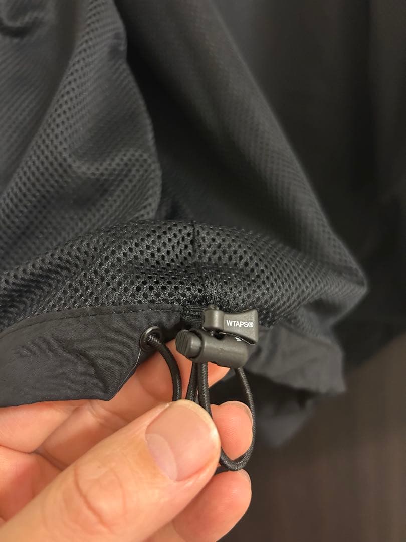 (美品)WTAPS TRACK JACKET NYLON. TUSSAH 黒 M