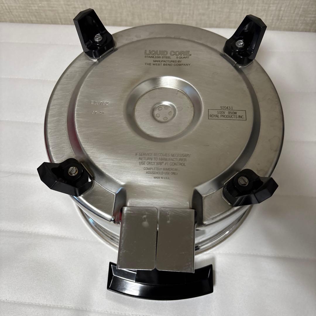 美品　ロイヤルクィーン　5コート電気鍋（エレスキー）