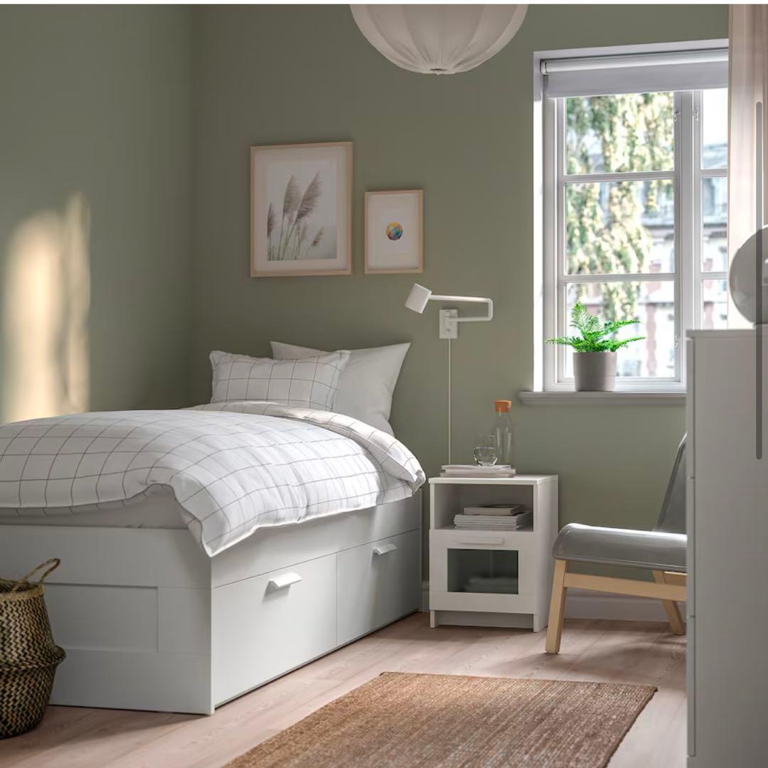 【値下げしました！】IKEA ブリムネス ダブルベッド