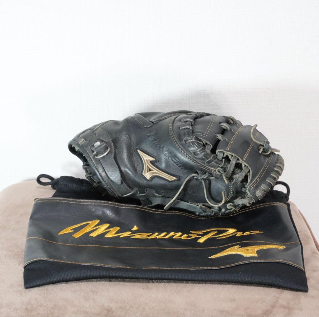 【美品】Mizuno Global Elite 軟式 キャッチャーミット