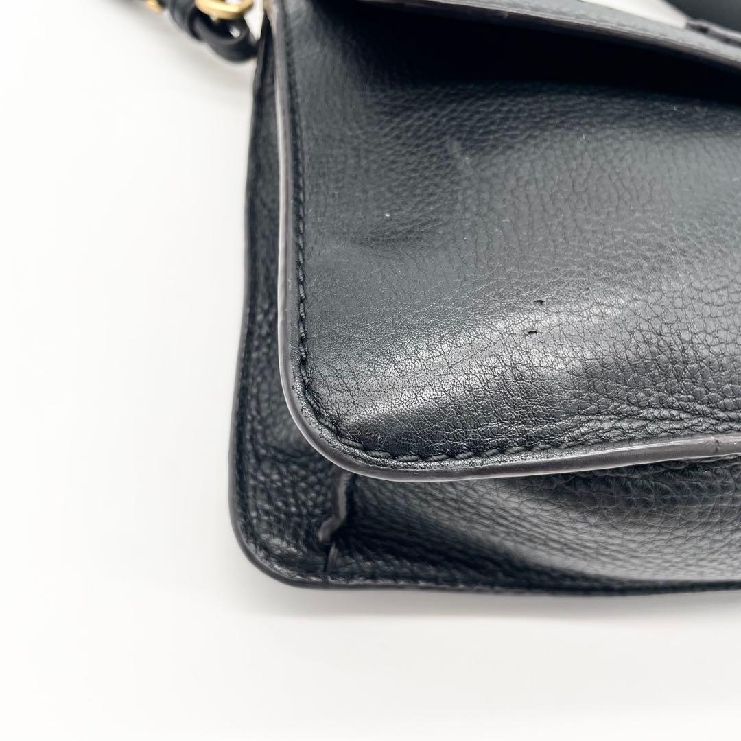 Tory Burch 2wayショルダーバッグ　ハンドバッグ　レザー　フラップ