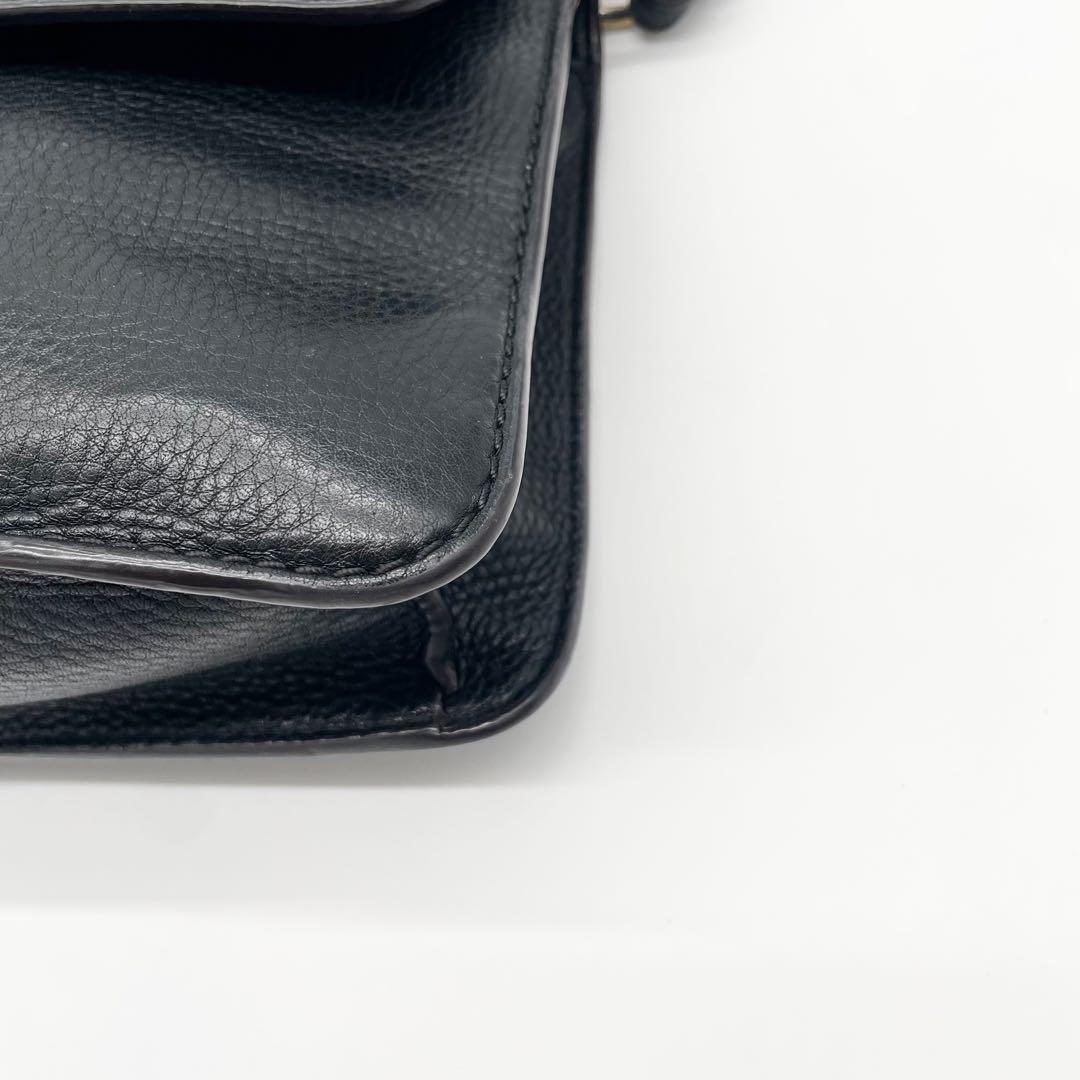 Tory Burch 2wayショルダーバッグ　ハンドバッグ　レザー　フラップ
