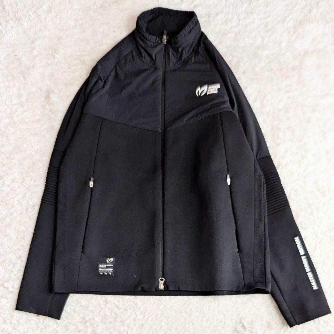 良品◎マスターバニーエディション セットアップ ジップアップジャケット L 黒