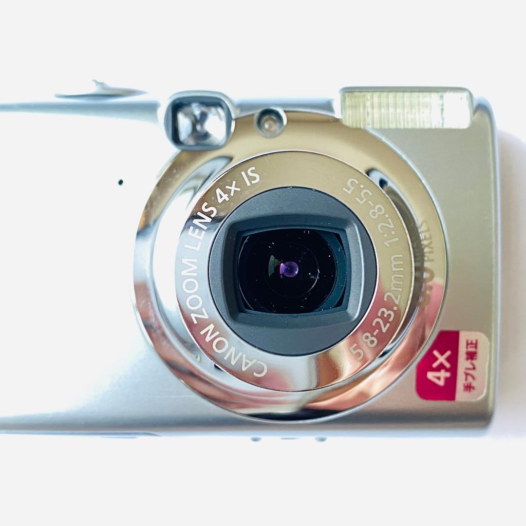 Canon キャノン IXY 800IS PC1176 シルバー デジカメ 中古