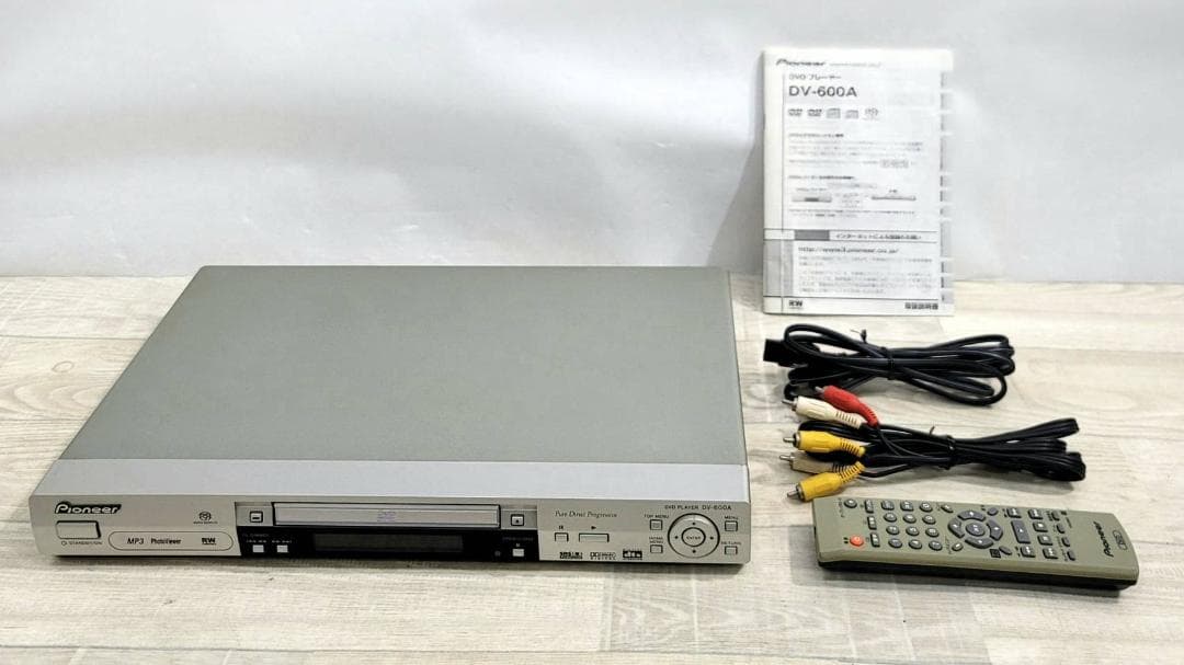 【良品】Pioneer SACD対応DVDプレーヤー DV-600A-S