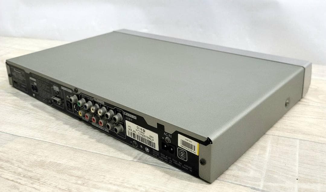 【良品】Pioneer SACD対応DVDプレーヤー DV-600A-S